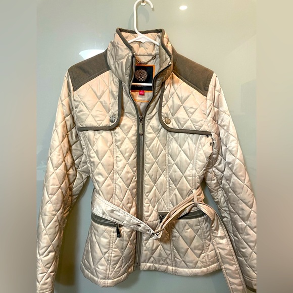 Vince Camuto women’s suede and puffer jacket - Picture 3 of 6